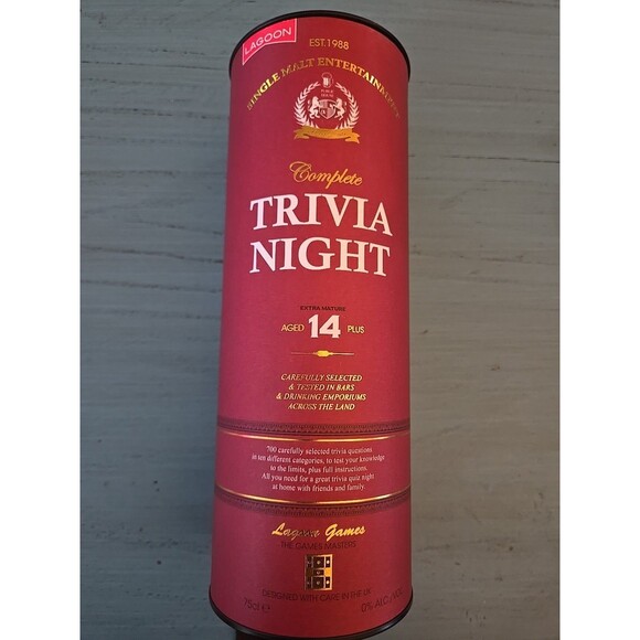 Lagoon Trivia Night Pub Quiz home Trivia Game. Age 14+,700 Trivia Questions New - Picture 3 of 8